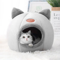 Cat Winter Basket Bed