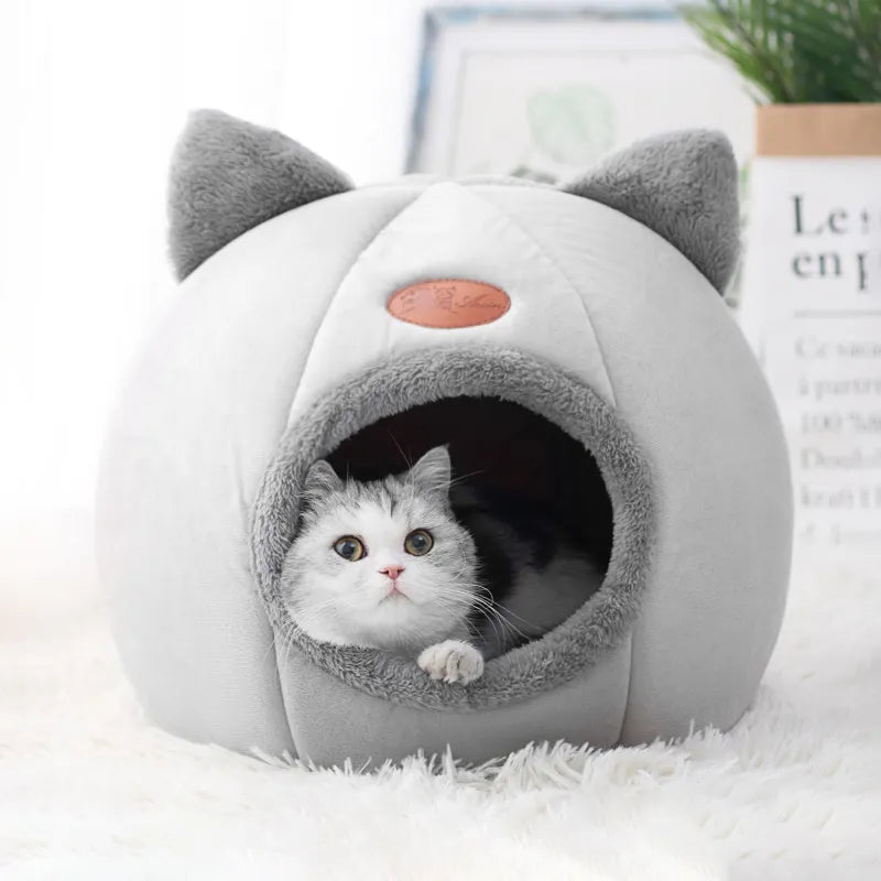 Cat Winter Basket Bed