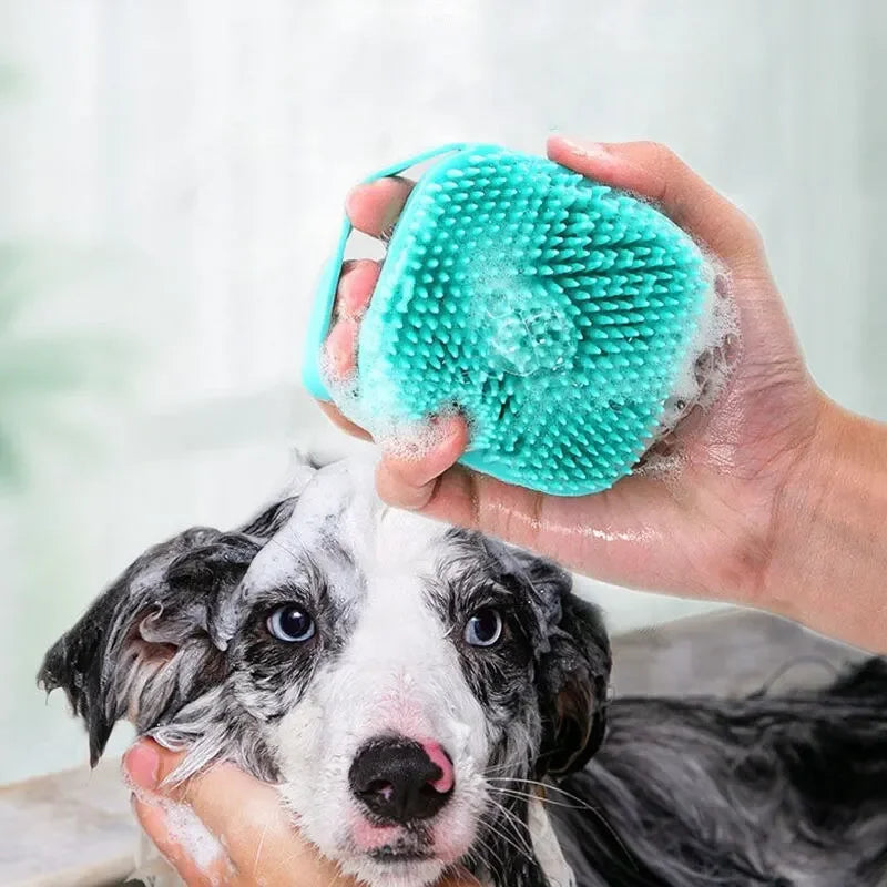 Pet Bath Shampoo Brush