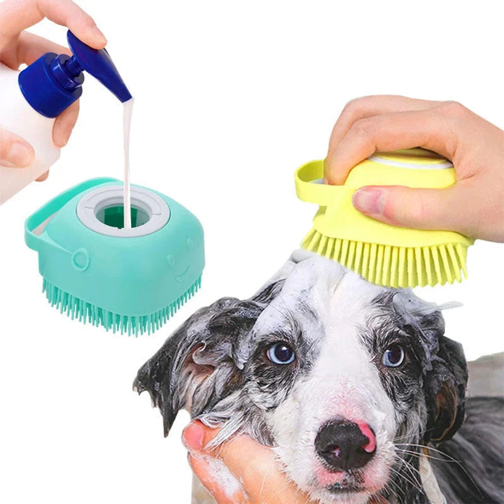 Pet Bath Shampoo Brush